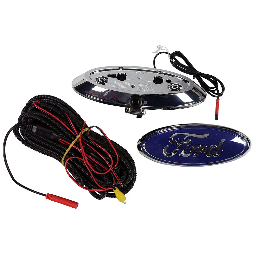 Crux Rearview Camera In Ford Emblem – For Select 2004-2014 Ford Trucks CRUX
