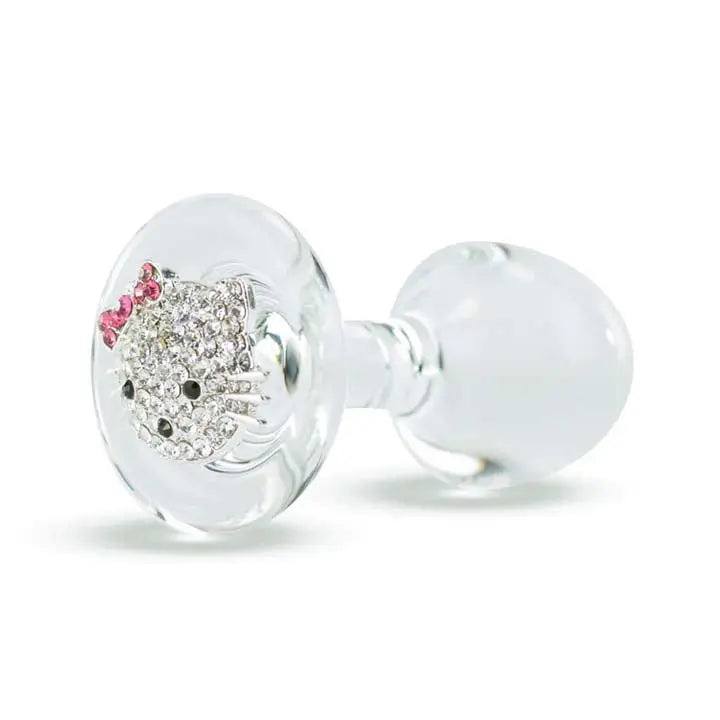Crystal Delights Kitty Plug - Clear Crystal Delights
