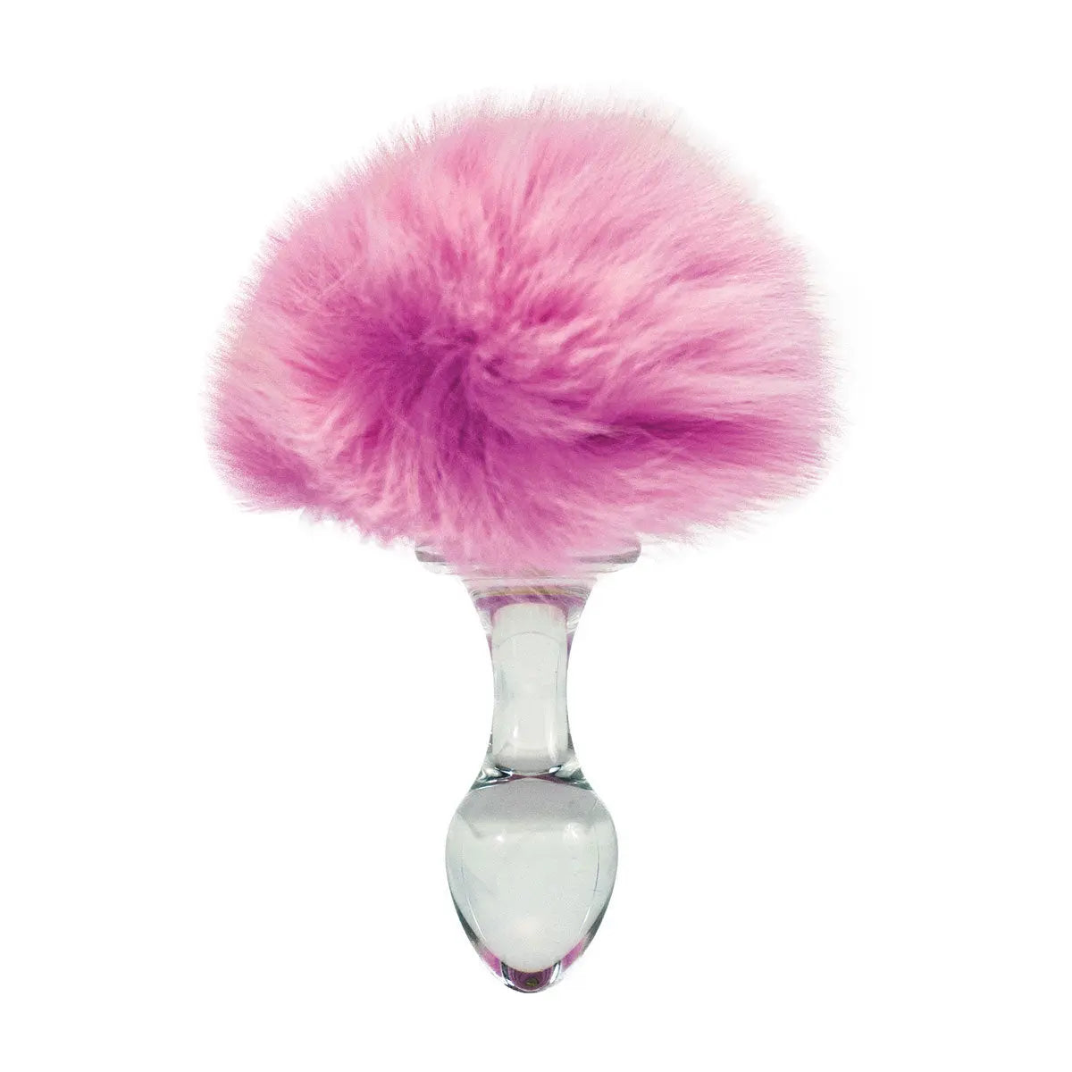 Crystal Delights Magnetic Bunny Tail  - Pink Crystal Delights