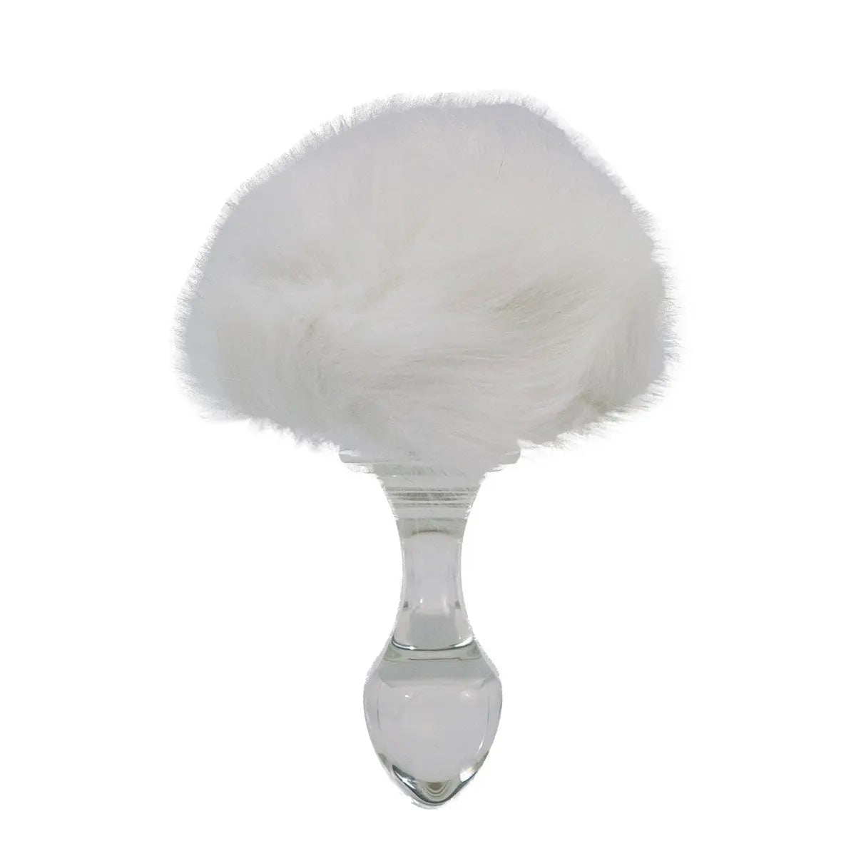 Crystal Delights Magnetic Bunny Tail  - White Crystal Delights