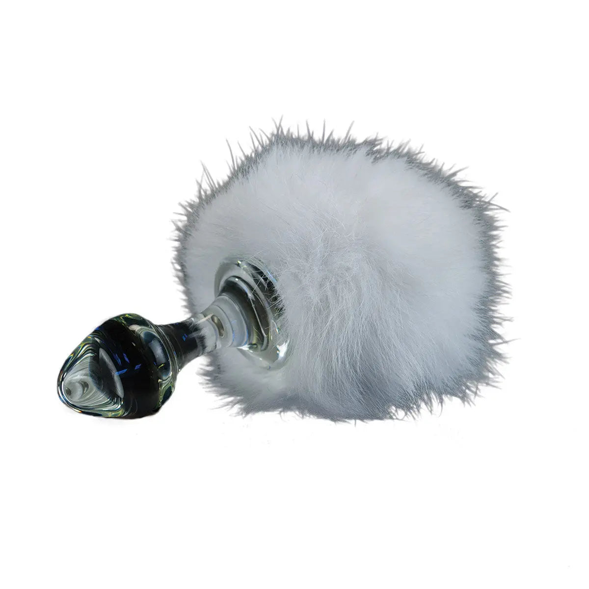Crystal Delights Magnetic Bunny Tail  - White Crystal Delights