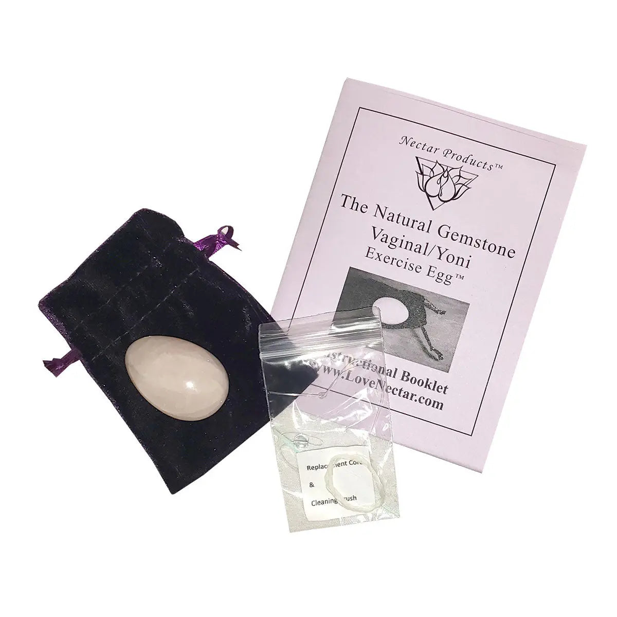 Crystal Egg Kegel Massager Nectar