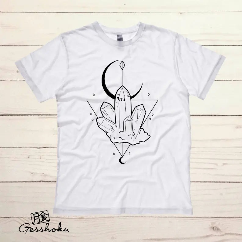 Crystal Grid Moon Unisex T-shirt Gesshoku Designs