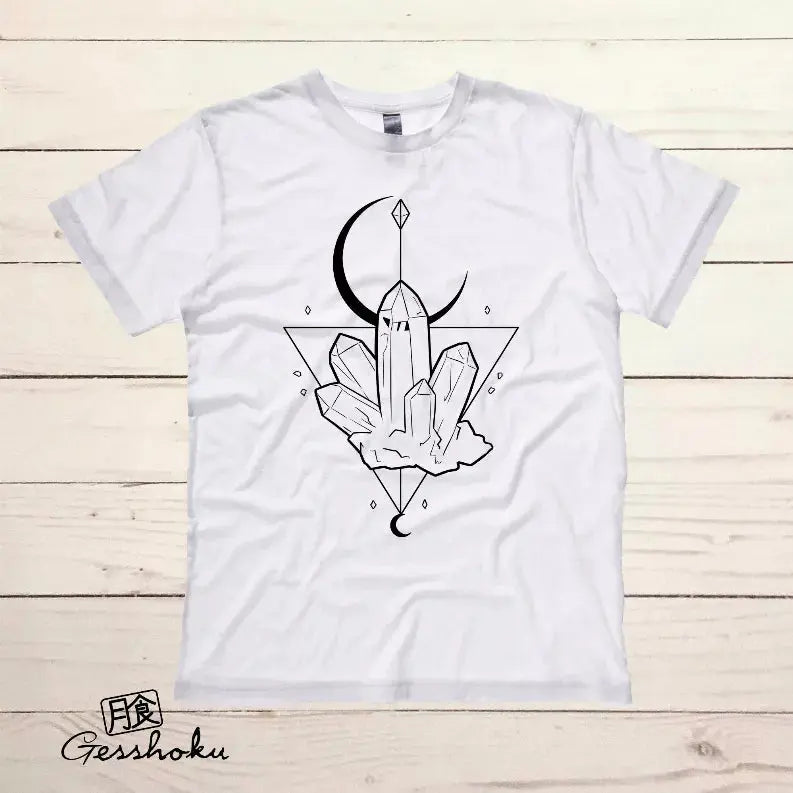 Crystal Grid Moon Unisex T-shirt Gesshoku Designs