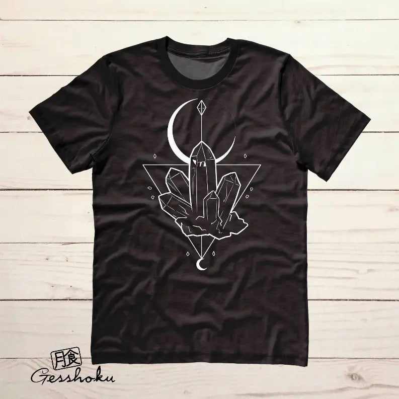 Crystal Grid Moon Unisex T-shirt Gesshoku Designs