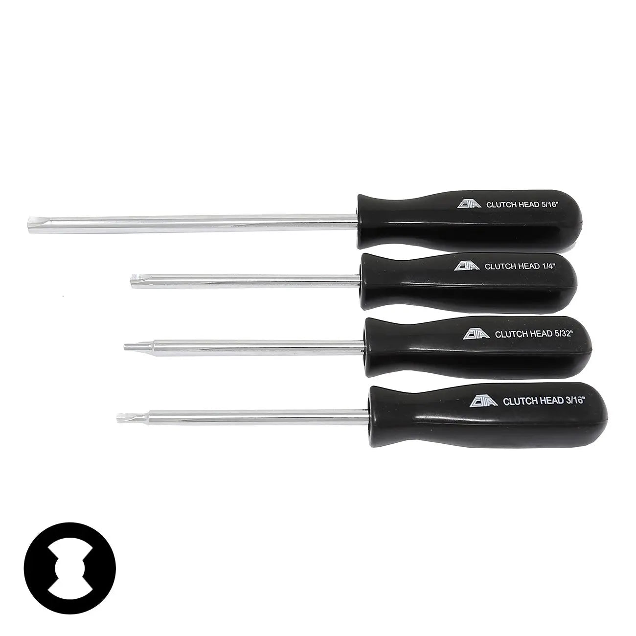 Cta Clutch-head Screwdriver Set (4 Piece) CTATOOLS