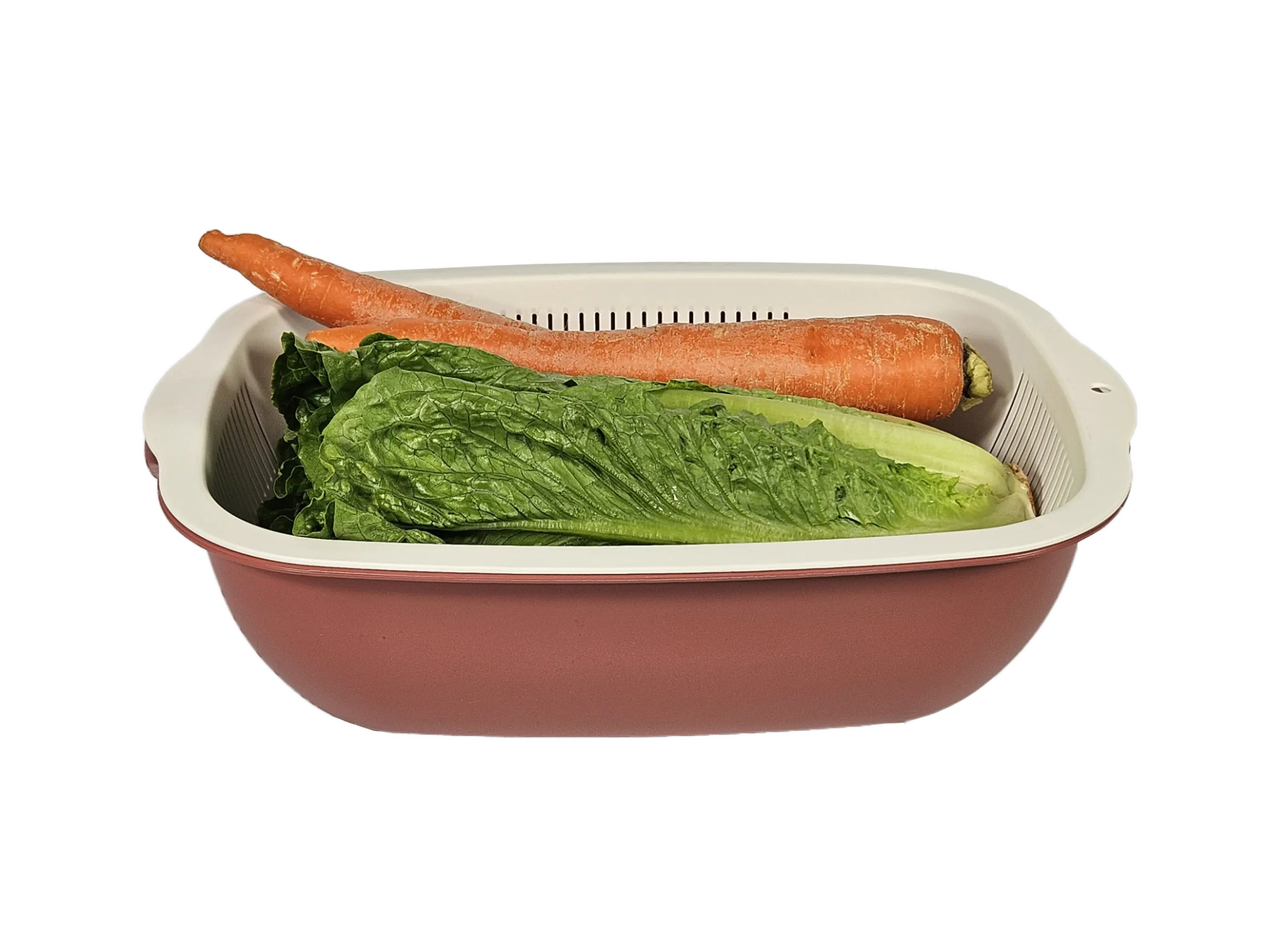 Cusine Collection 7 QT Bowl & Strainer Set - Sage Waymore LLC