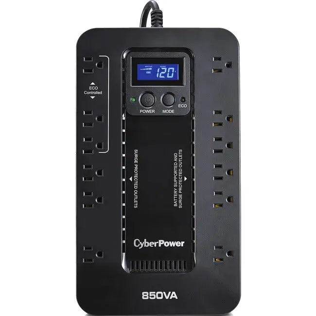 CyberPower EC850LCD Ecologic 850VA/510W Energy Efficient LCD Desktop ECO UPS CyberPower Systems, Inc