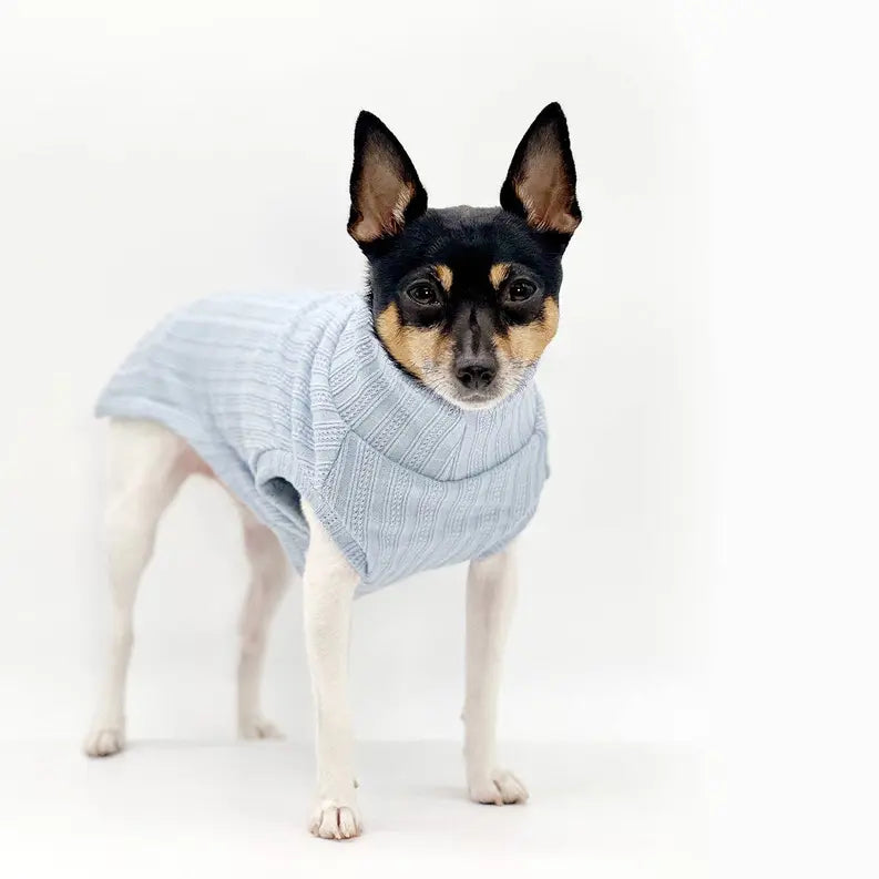 DCNY Mock Neck Sleeveless Sweater Tank DoggieCoutureNY