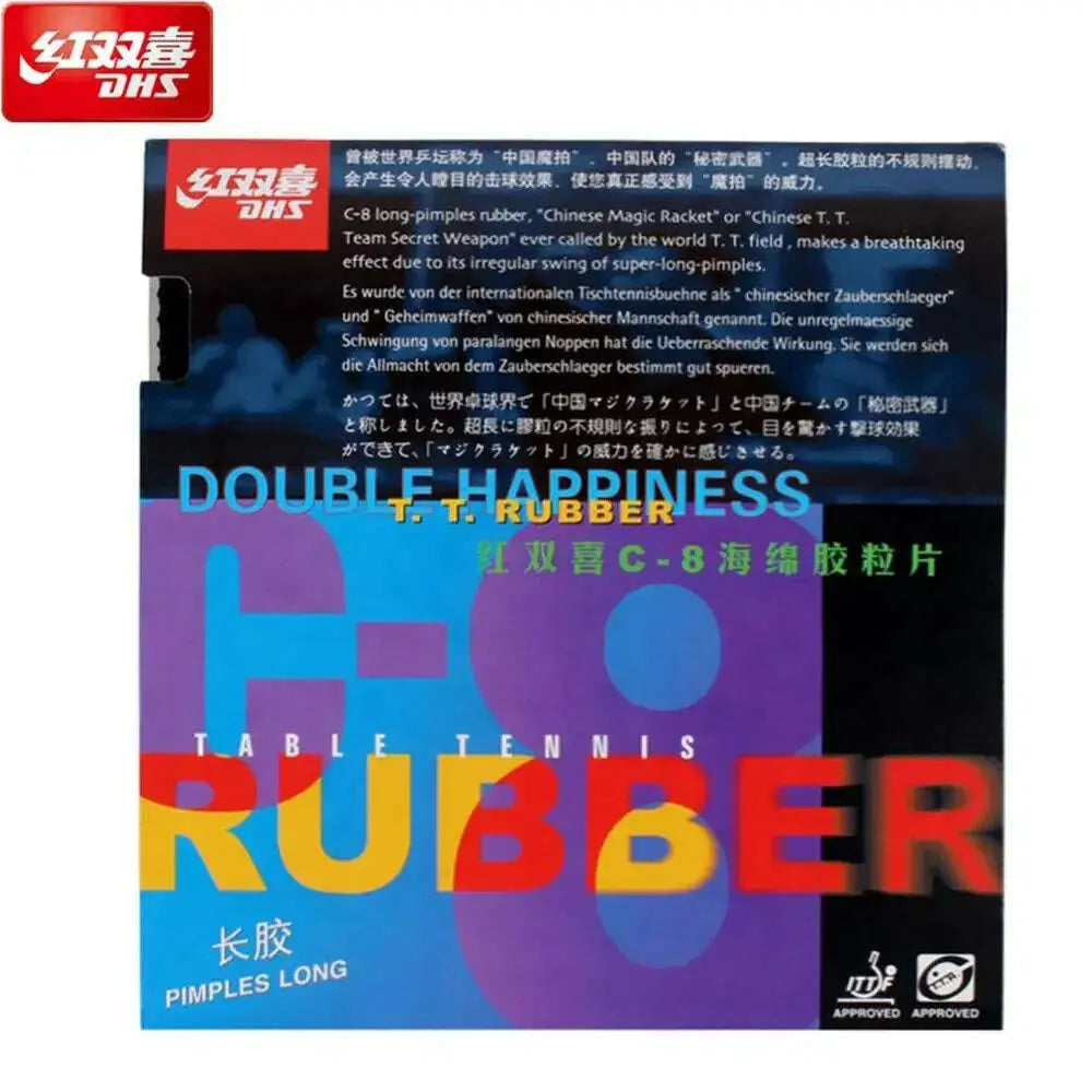 DHS-Original-C8-_C-8_-Table-Tennis-Rubber-long-pimples-table-tennis-rackets-indoor-sports-defense-racquet-sports-pingpong-rubbe-FreeDropship-334737453