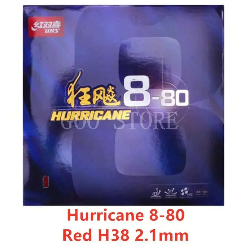 DHS-Original-Hurricane8-80-Hurricane-8-80-Pips-In-H8-80-Table-Tennis-Rubber-Ping-Pong-Tenis-De-Mesa-Hurricane-8-80-GreatEagleInc-334638772