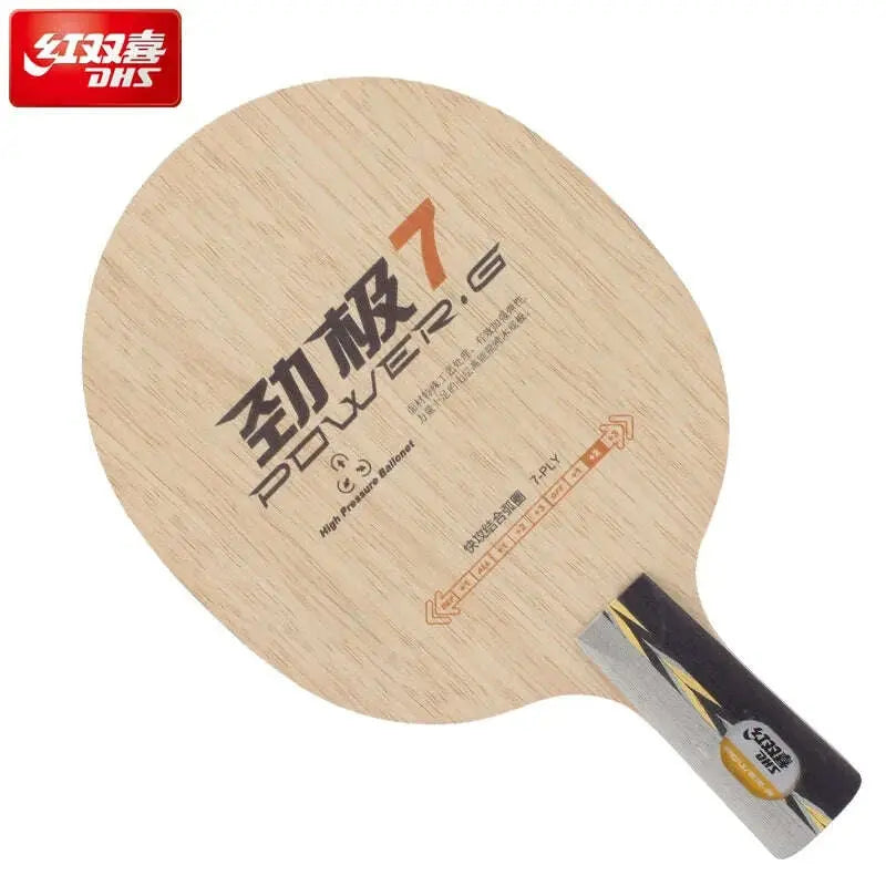 DHS-POWER-G-7-Table-Tennis-Blade-classic-7-ply-pure-wood-ping-pong-bats-loop-fast-offensive-table-tennis-racket-FreeDropship-335295653