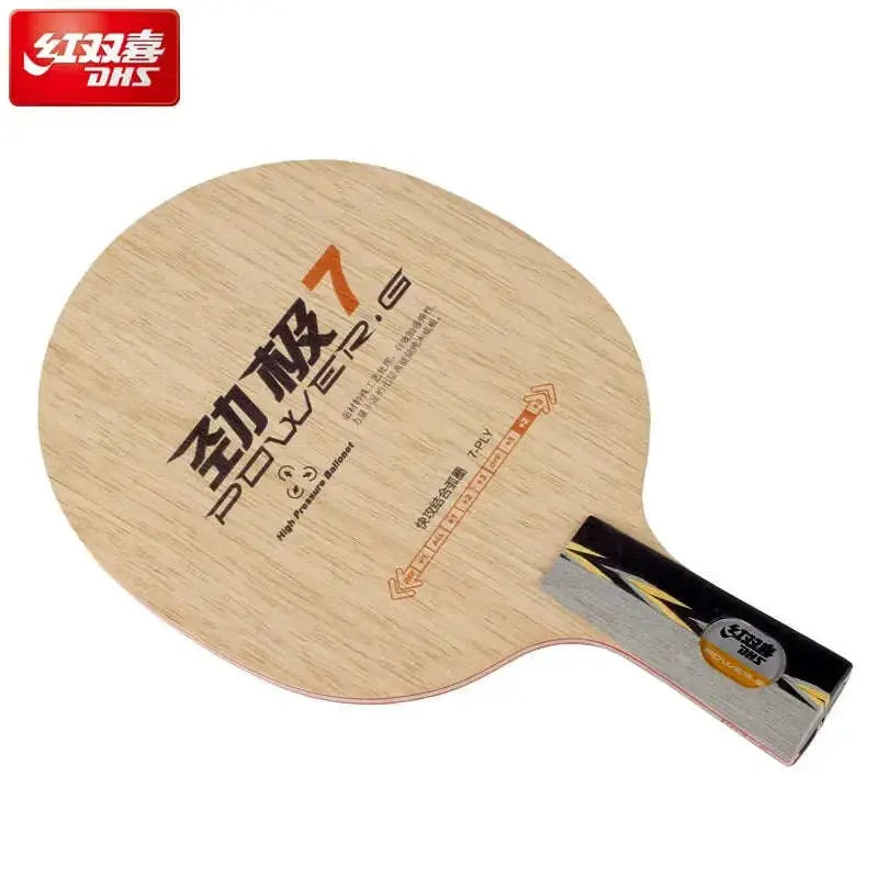 DHS-POWER-G-7-Table-Tennis-Blade-classic-7-ply-pure-wood-ping-pong-bats-loop-fast-offensive-table-tennis-racket-FreeDropship-335295792