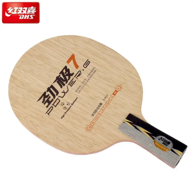 DHS-POWER-G-7-Table-Tennis-Blade-classic-7-ply-pure-wood-ping-pong-bats-loop-fast-offensive-table-tennis-racket-FreeDropship-335295792