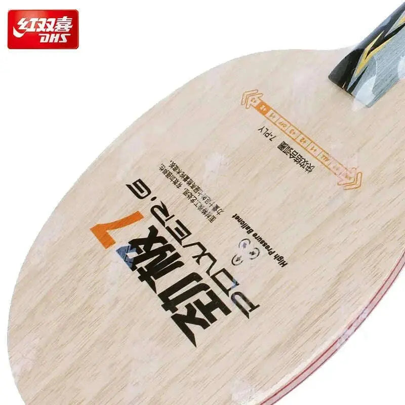 DHS-Power-G7-PG7-Table-Tennis-Racket-7-Pure-Wood-Offensive-Good-Support-Ping-Pong-Blade-with-Original-Box-FreeDropship-335300382