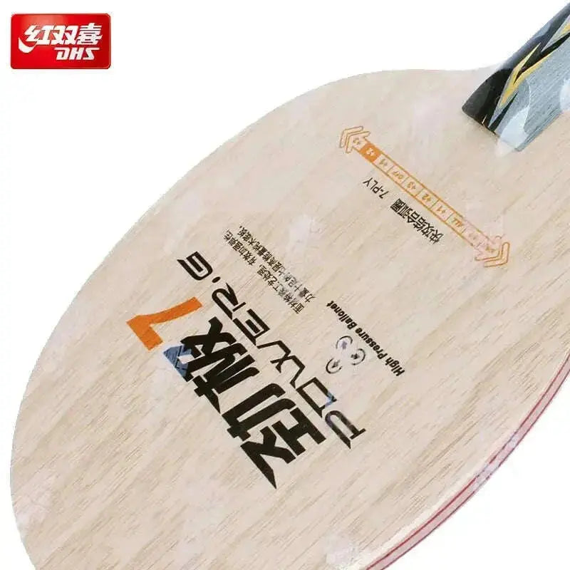 DHS-Power-G7-PG7-Table-Tennis-Racket-7-Pure-Wood-Offensive-Good-Support-Ping-Pong-Blade-with-Original-Box-FreeDropship-335309682