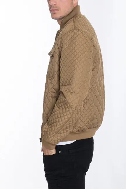 DIAMOND STITCH BOMBER WEIV