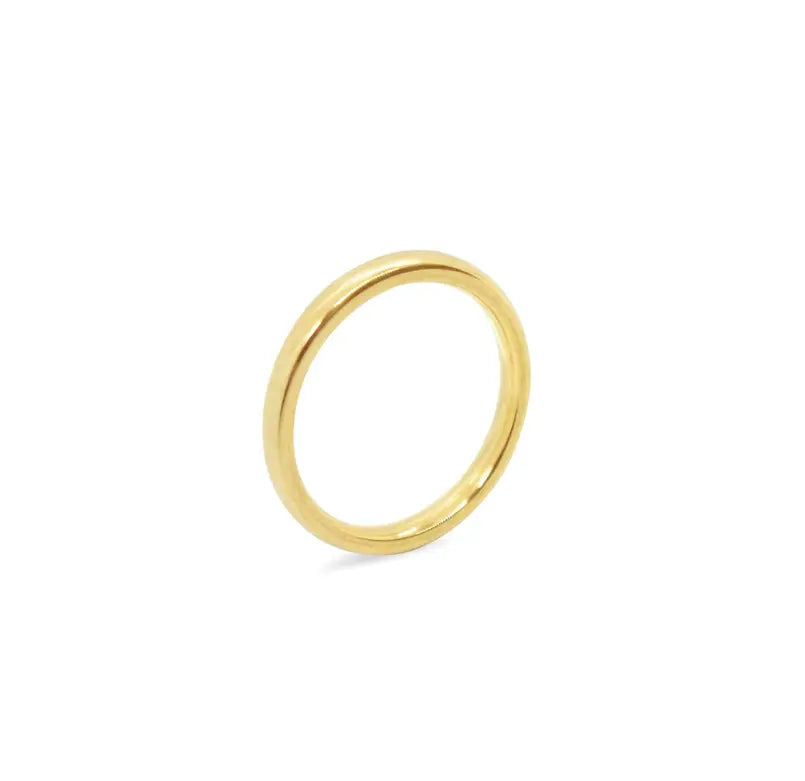 DIDI GOLD THIN RING BAND Mai Desiree