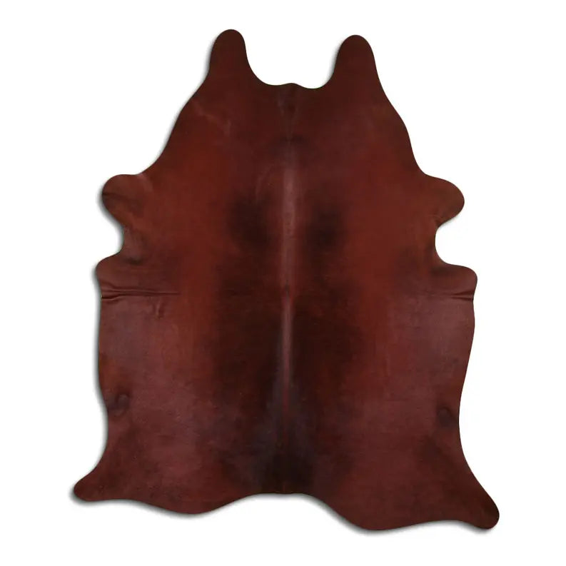 DYED HAIR ON COWHIDE DYED CHOCO BROWN MODA-DBK