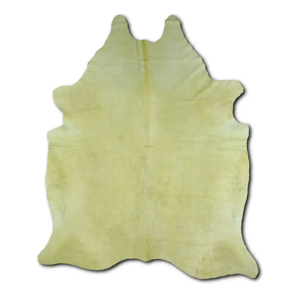 DYED HAIR ON COWHIDE DYED LIME GREEN MODA-DBK