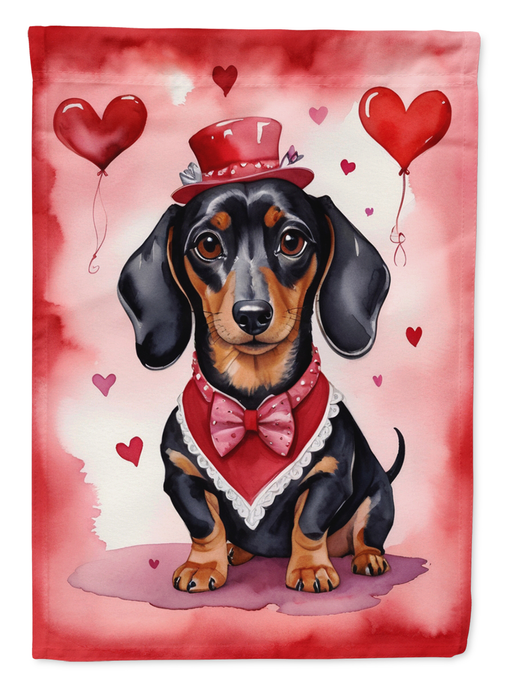Dachshund My Valentine Garden Flag Caroline's Treasures