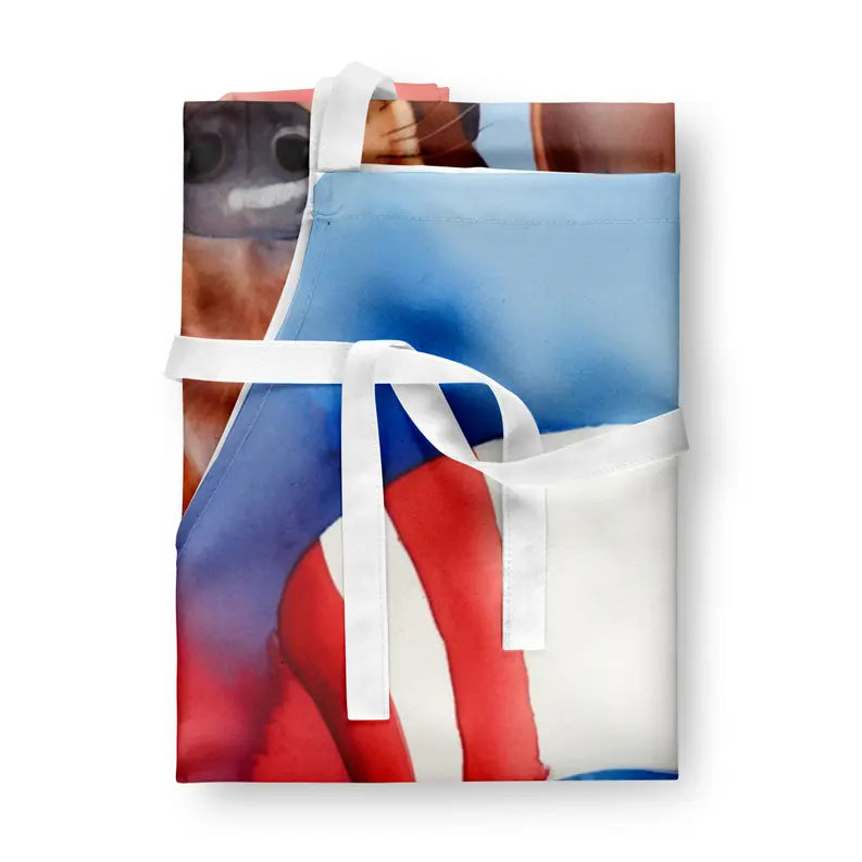 Dachshund Patriotic American Apron Caroline's Treasures