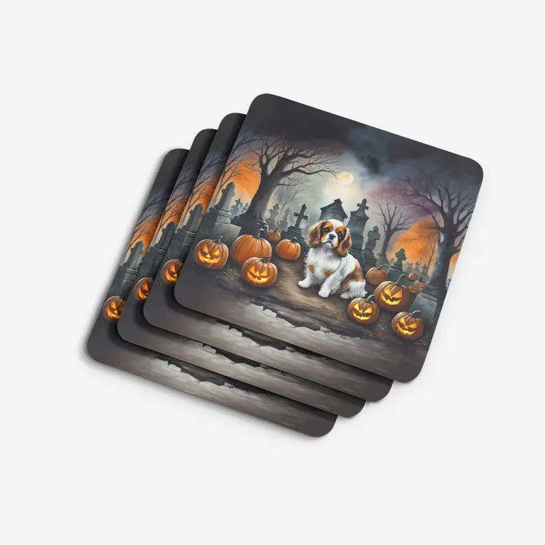 Dachshund Spooky Halloween Pair of Pot Holders Caroline's Treasures