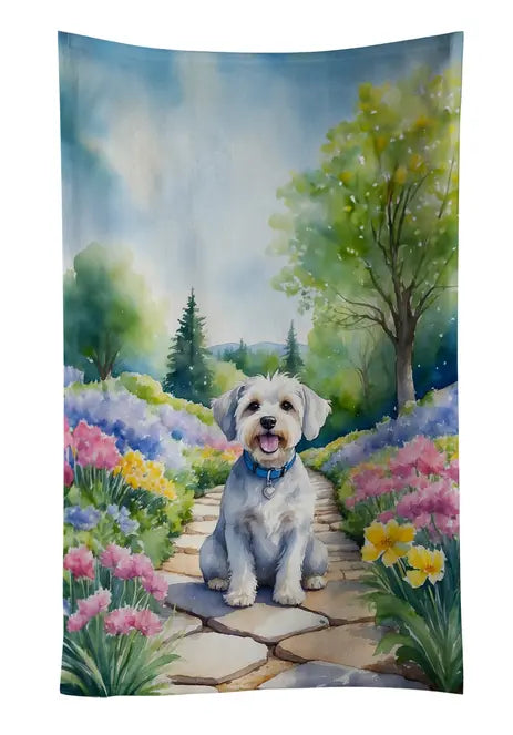 Dachshund Spring Path Pair of Pot Holders Caroline's Treasures