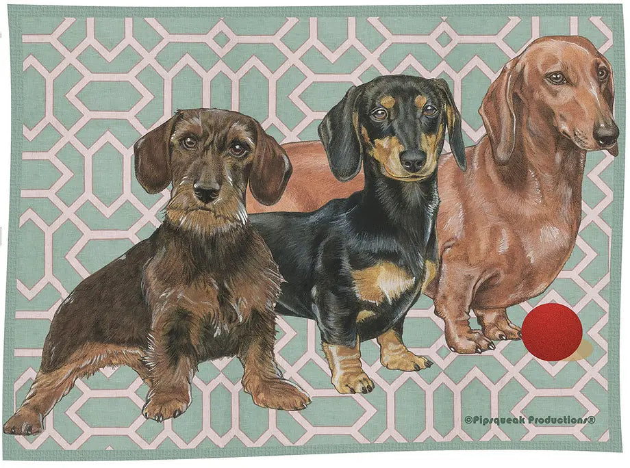 Dachshunds - Best of Breed Dog Breed Fleece Blanket Best of Breed