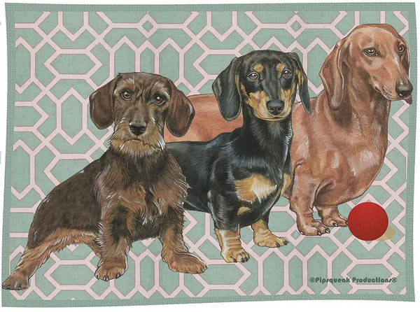 Dachshunds - Best of Breed Dog Breed Fleece Blanket Best of Breed