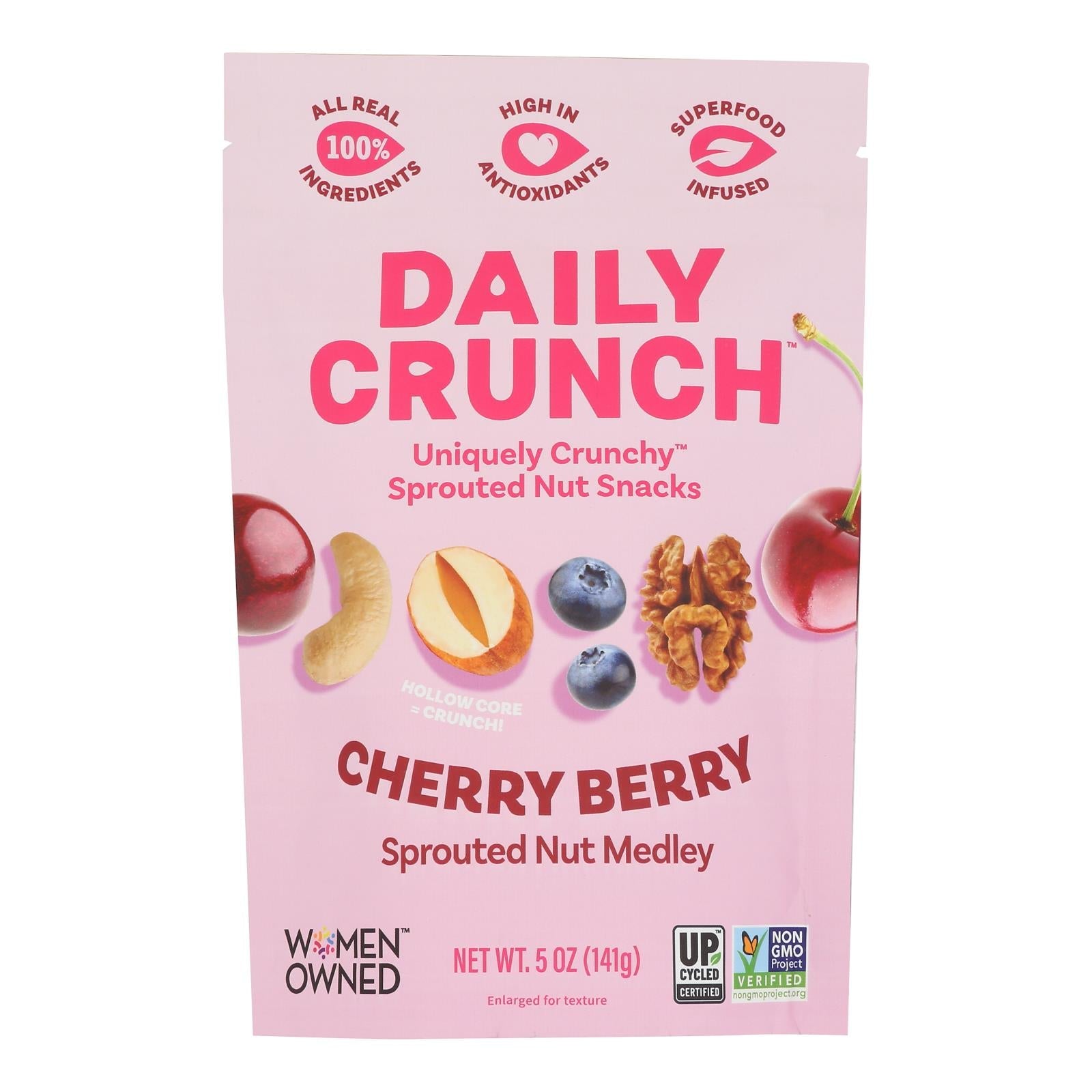 Daily Crunch - Spr Alm Medley Chry Berry - Cs Of 6-4 Oz Daily Crunch