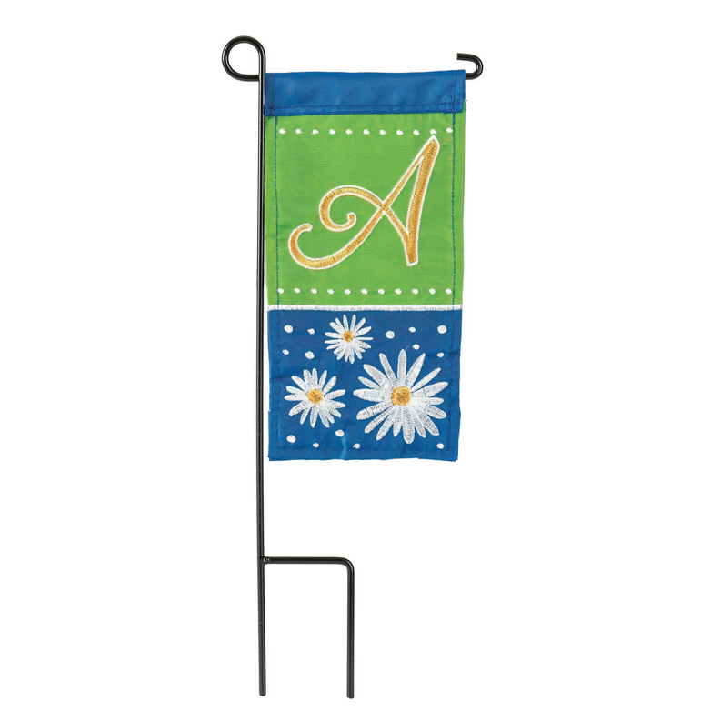 Daisy Monogram Mini Flag 18 Piece Assortment With Display Dicksons Inc