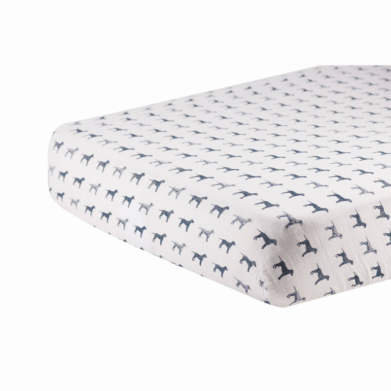 Dalmatian Cotton Crib Sheet Newcastle Classics