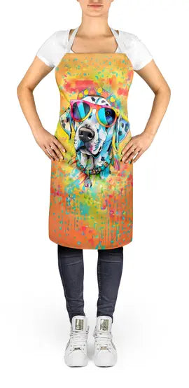 Dalmatian Hippie Dawg Apron Caroline's Treasures
