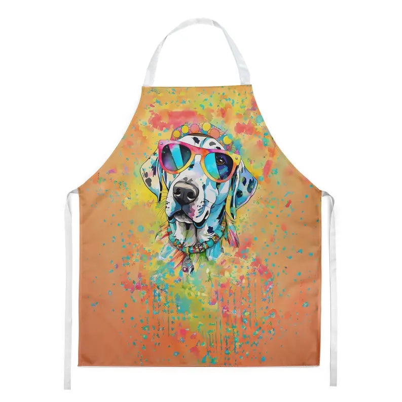 Dalmatian Hippie Dawg Apron Caroline's Treasures