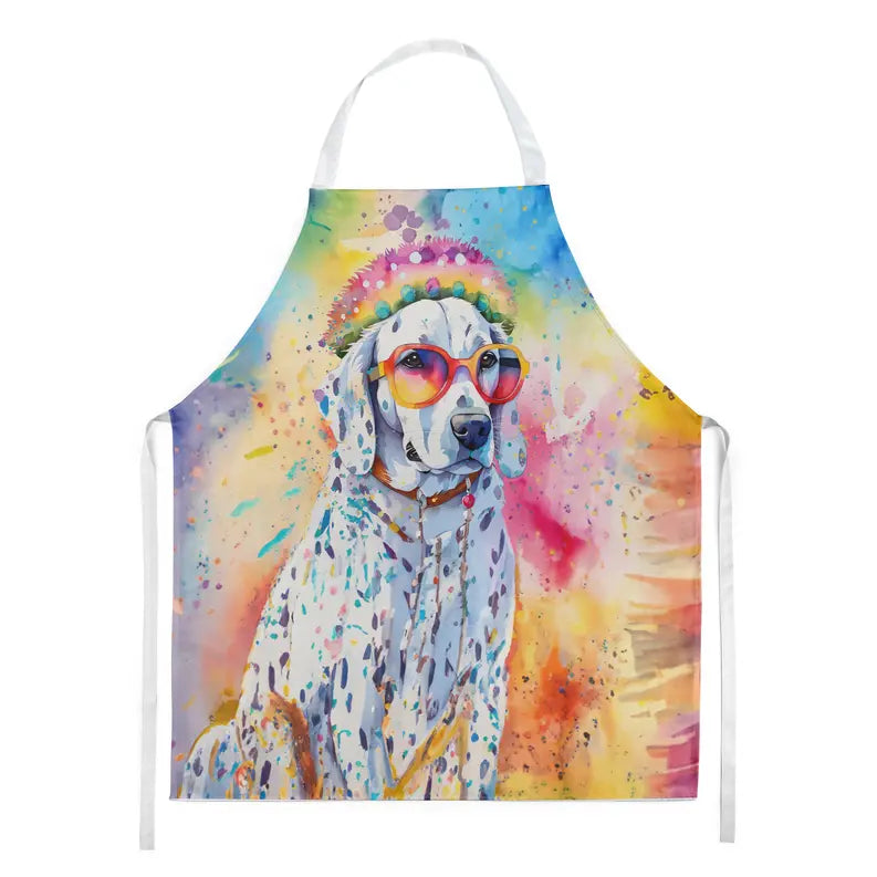 Dalmatian Hippie Dawg Apron Caroline's Treasures