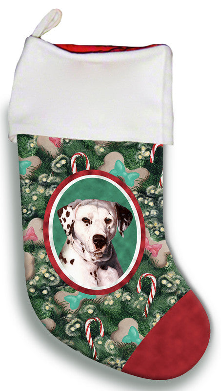Dalmatian Liver and White - Best of Breed Christmas Stocking Best of Breed