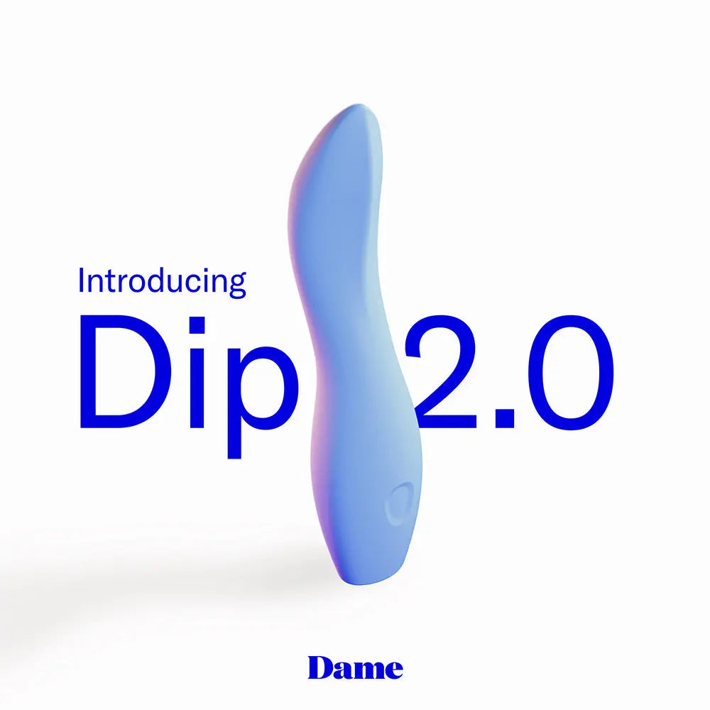 Dame Dip 2.0 Vibrator Periwinkle Dame Products