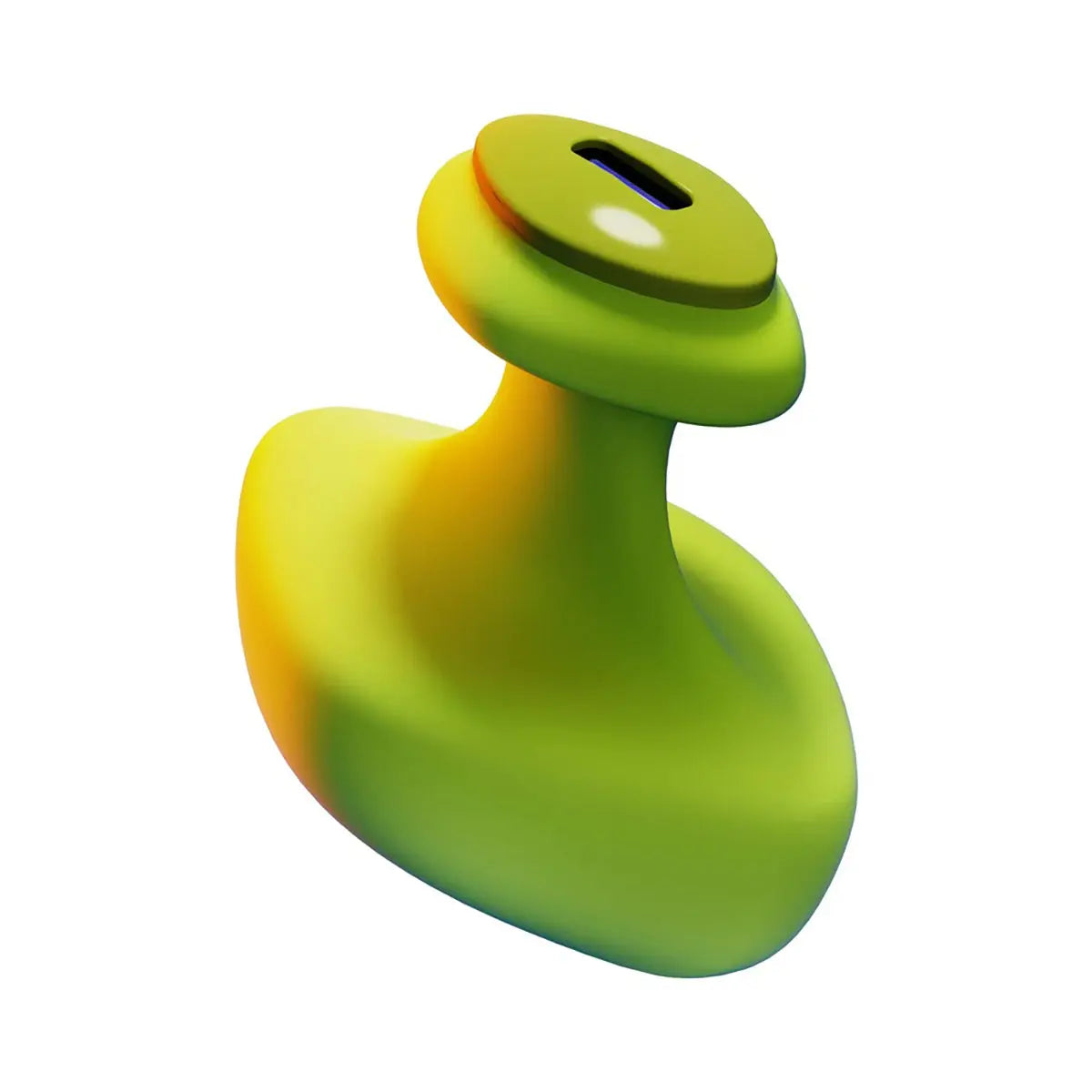 Dame Fin 2.0 Finger Vibrator Citrus Dame Products