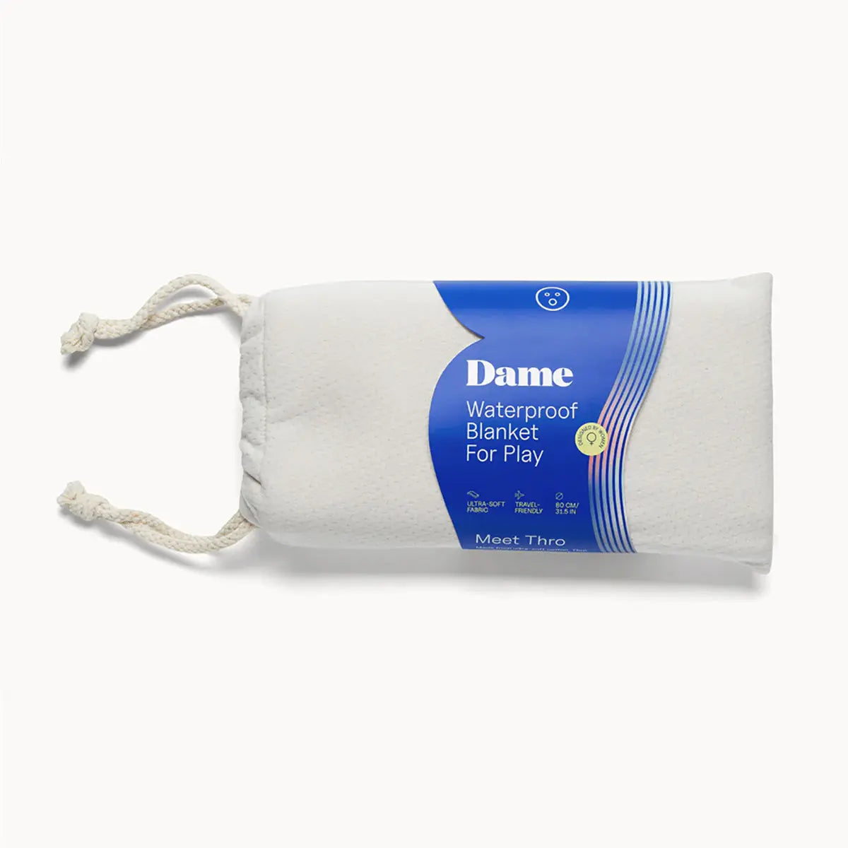 Dame Thro Waterproof Sex Blanket Oat Dame Products