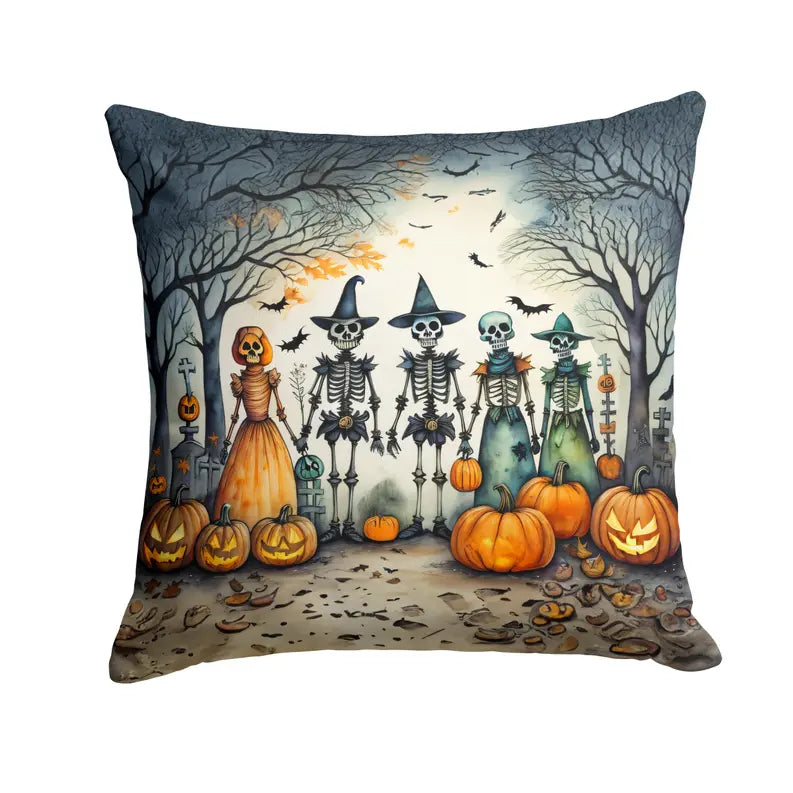 Dancing Skeletons Spooky Halloween Foam Coasters Caroline's Treasures