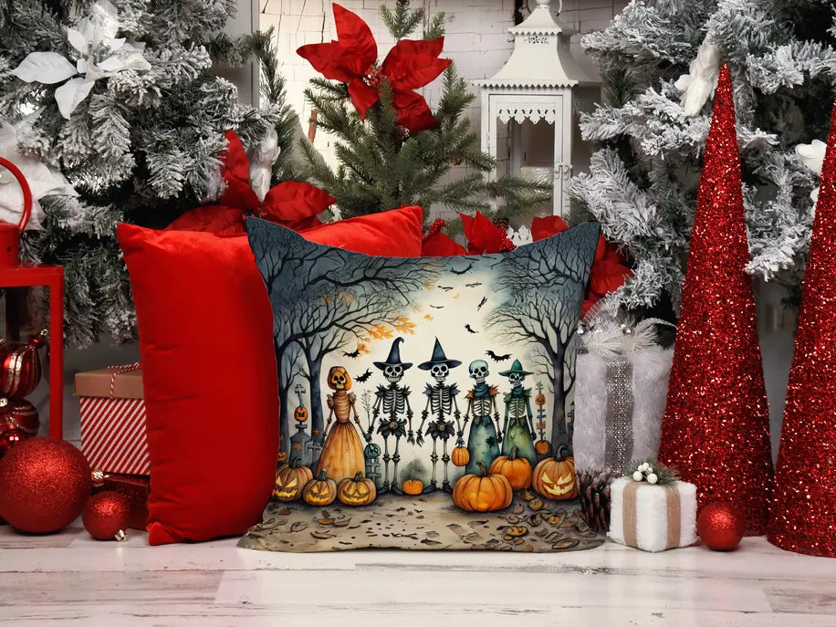 Dancing Skeletons Spooky Halloween Foam Coasters Caroline's Treasures
