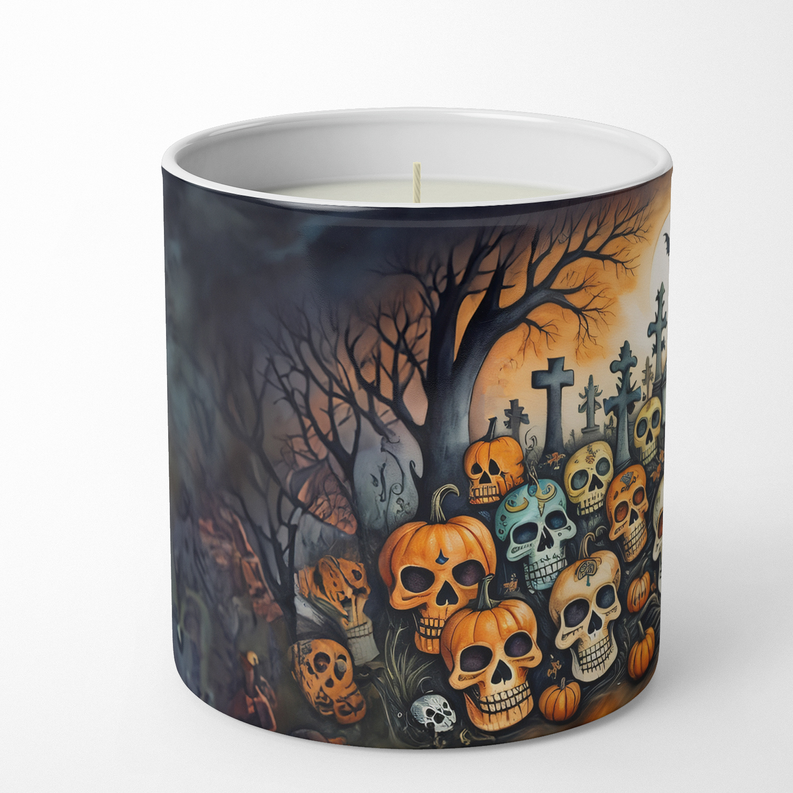 Dancing Skeletons Spooky Halloween Foam Coasters Caroline's Treasures