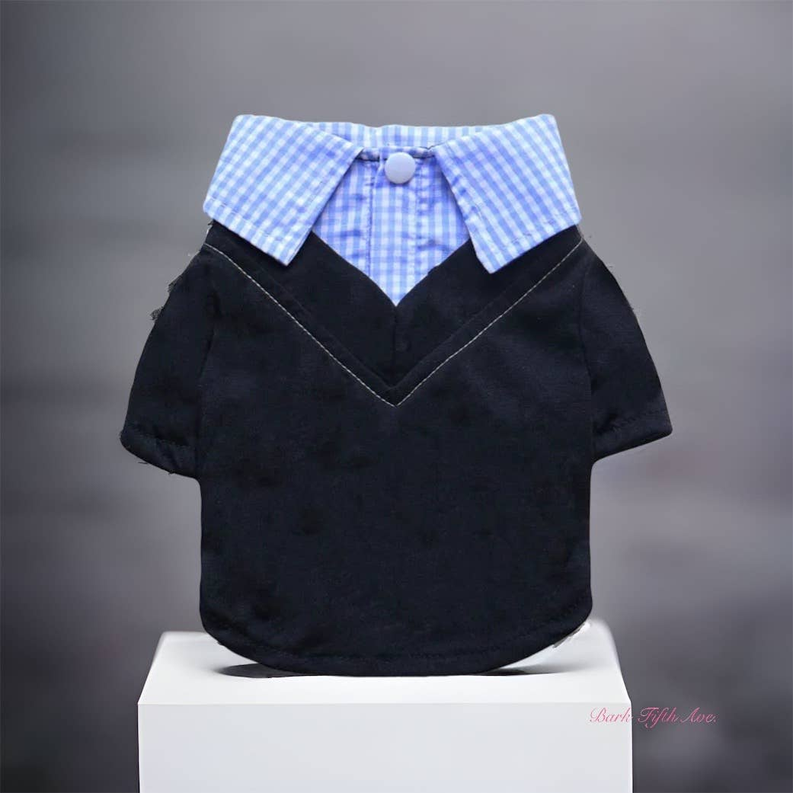 Dapper Boy Collar Dog Shirt Bark Fifth Avenue