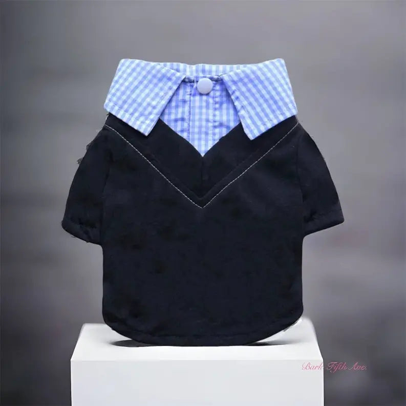 Dapper Boy Collar Dog Shirt Bark Fifth Avenue