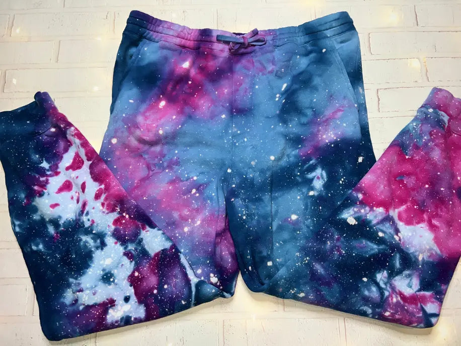Dark Sky Melt Tie Dye Joggers The Blended Owl