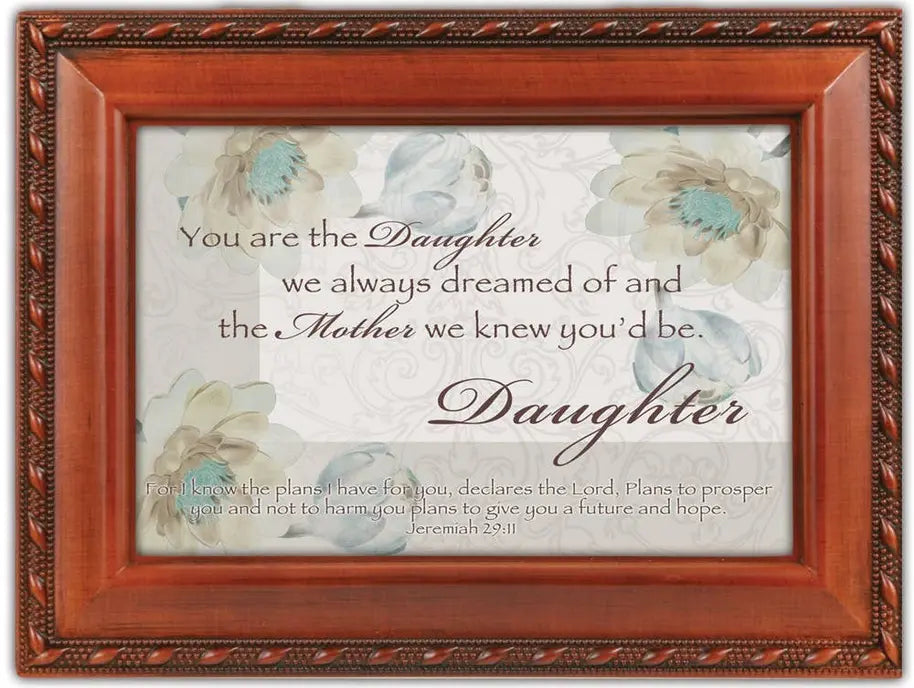 Daughter Script Wg Music Box Dicksons Inc