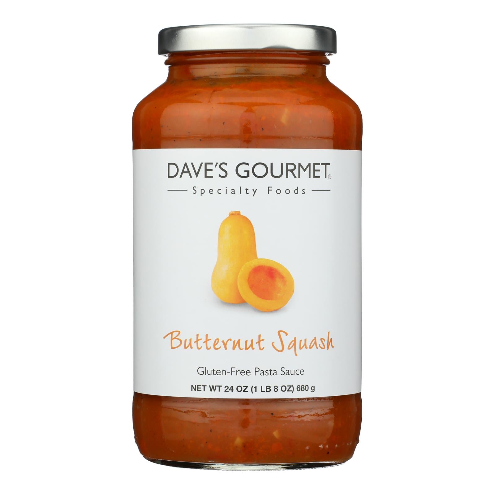 Dave's Gourmet - Pasta Sauce Btrnut Squash - Cs Of 6-24 Oz - GreatEagleInc