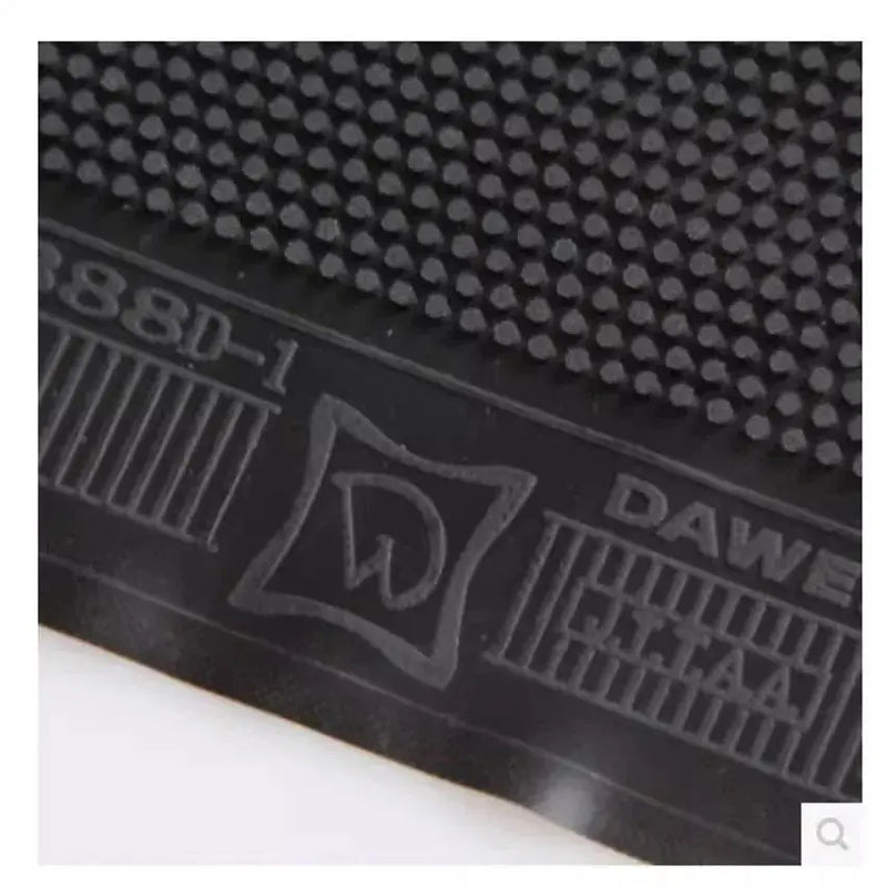 Dawei Long Pimples Out Table Tennis Rubber 388D-1 OX , ITTF Listed Ping Pong Rubber Pips Out for Defensive and Offensive Players GreatEagleInc