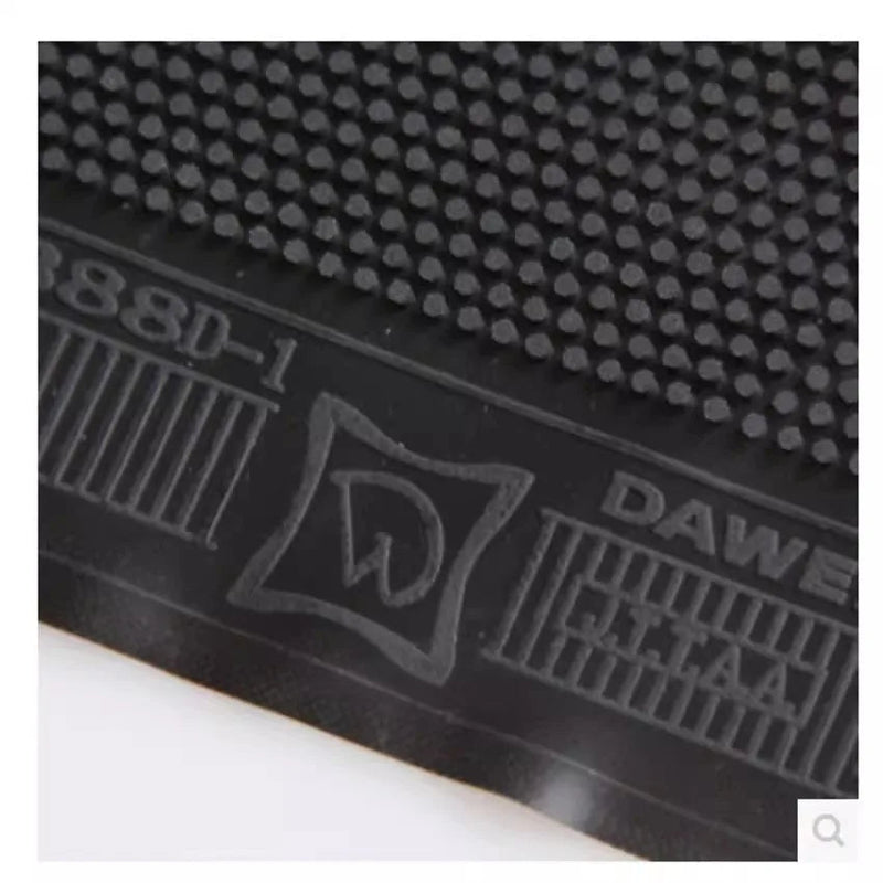 Dawei Long Pimples Out Table Tennis Rubber 388D-1 OX , ITTF Listed Ping Pong Rubber Pips Out for Defensive and Offensive Players GreatEagleInc